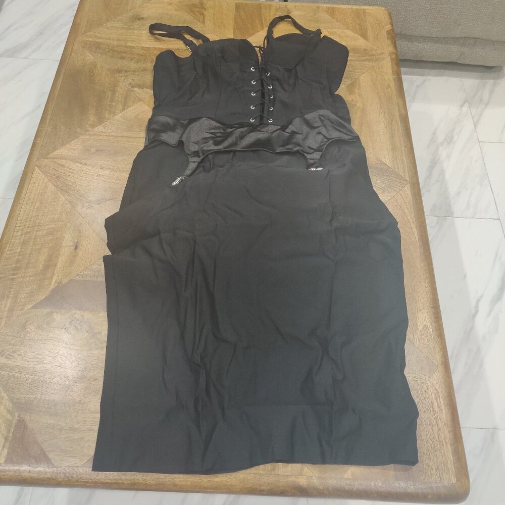 Unique Vintage Elle Rebel  garter dress size 2xl New (16-18)